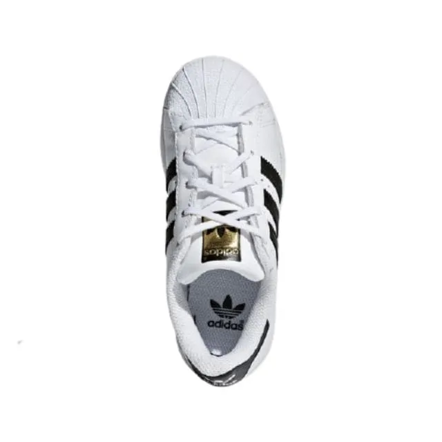 Adidas Boys&#39; Lifestyle Ba8378 SuPerformancestar C Shoes White