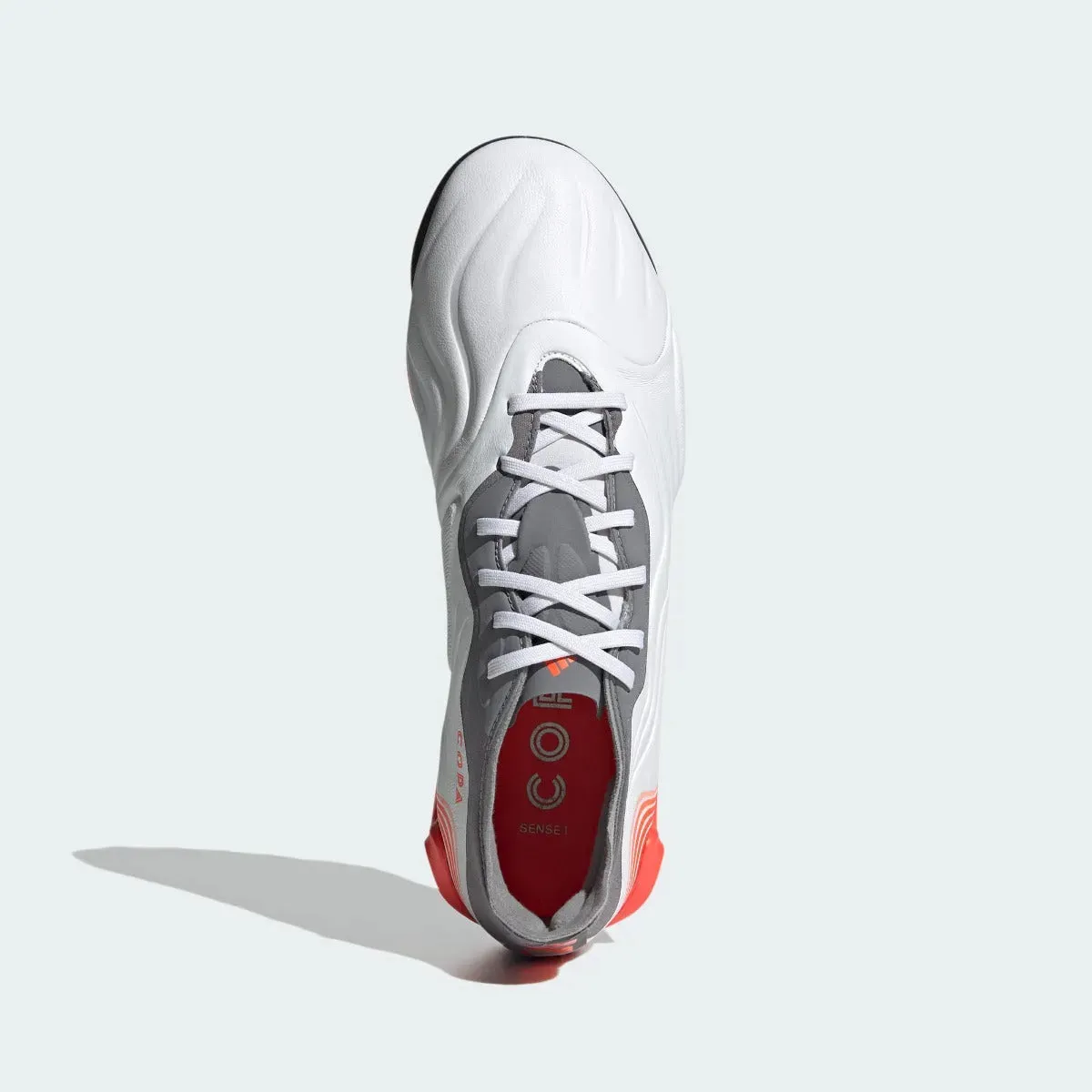 Adidas Copa Sense .1 TF - White-Grey-Solar Red