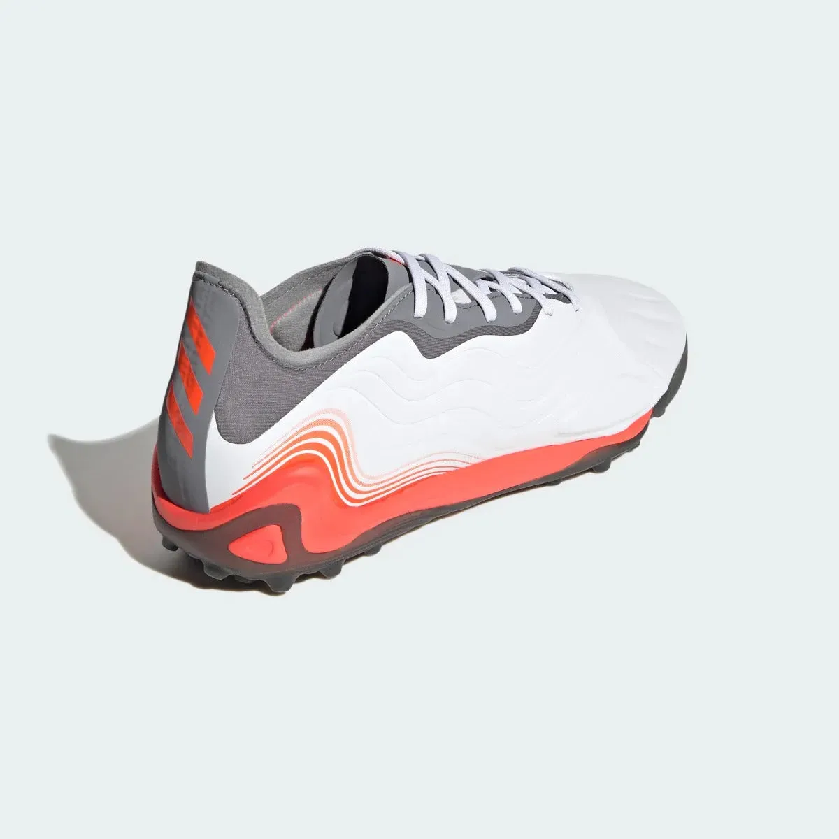 Adidas Copa Sense .1 TF - White-Grey-Solar Red