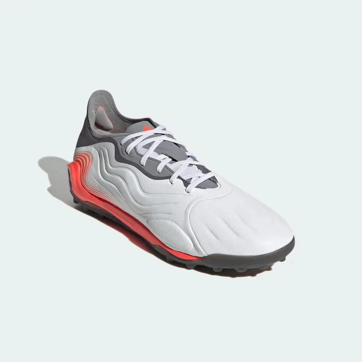 Adidas Copa Sense .1 TF - White-Grey-Solar Red