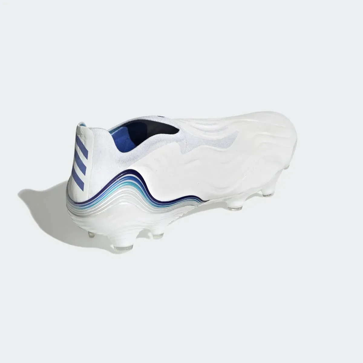 adidas Copa Sense   FG - White-Hi Res Blue