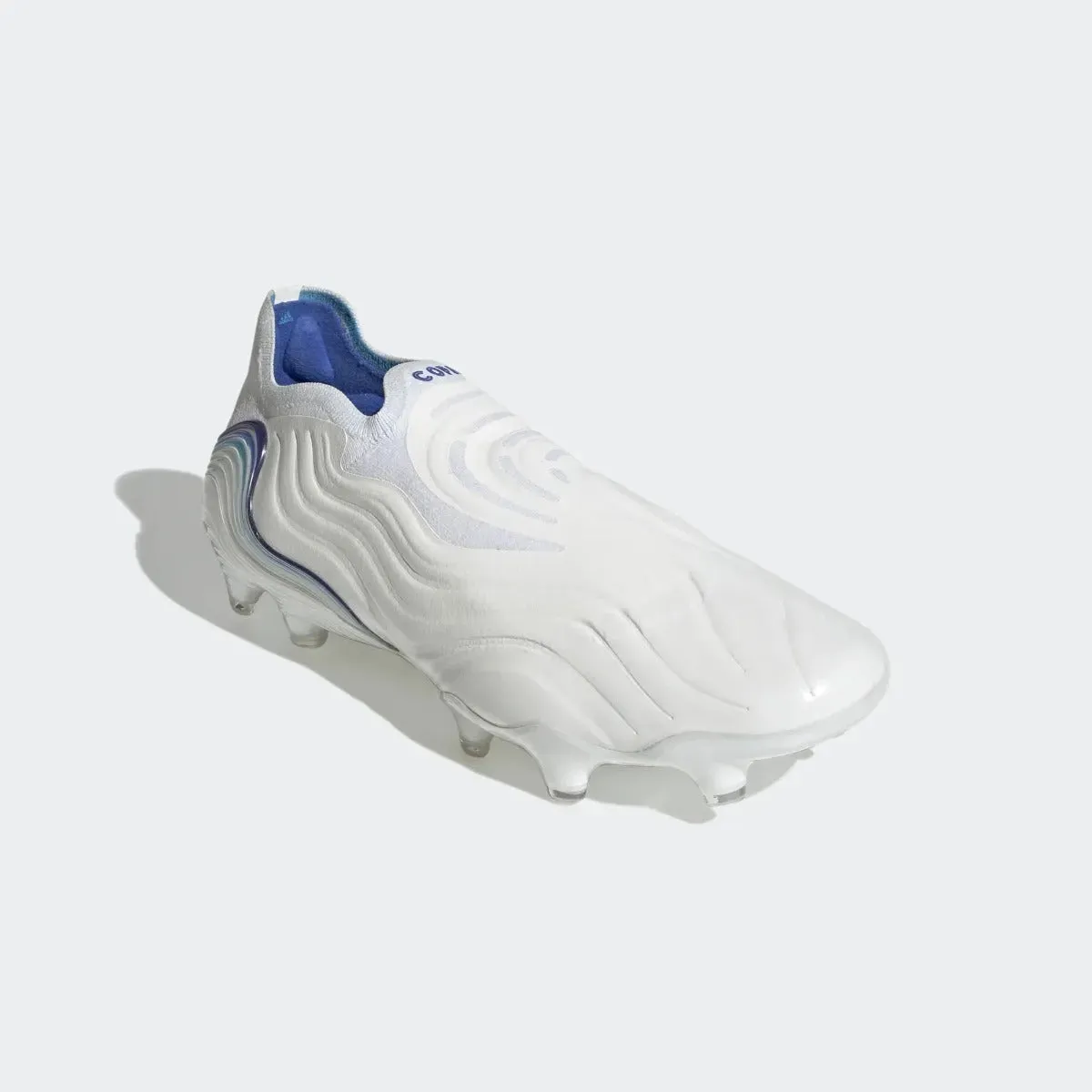 adidas Copa Sense   FG - White-Hi Res Blue