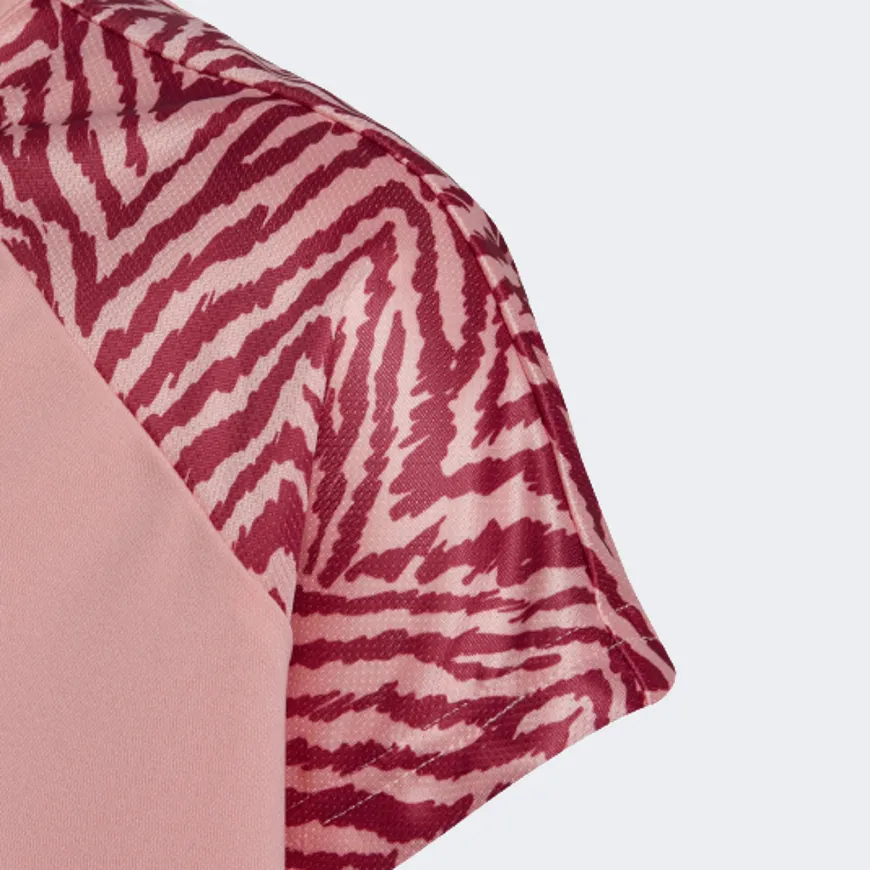 Adidas Designed 2 Move Girls Lifestyle T-Shirt Pink