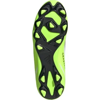 adidas Junior X Crazyfast.4 FG - White/Black/Lucid Lemon