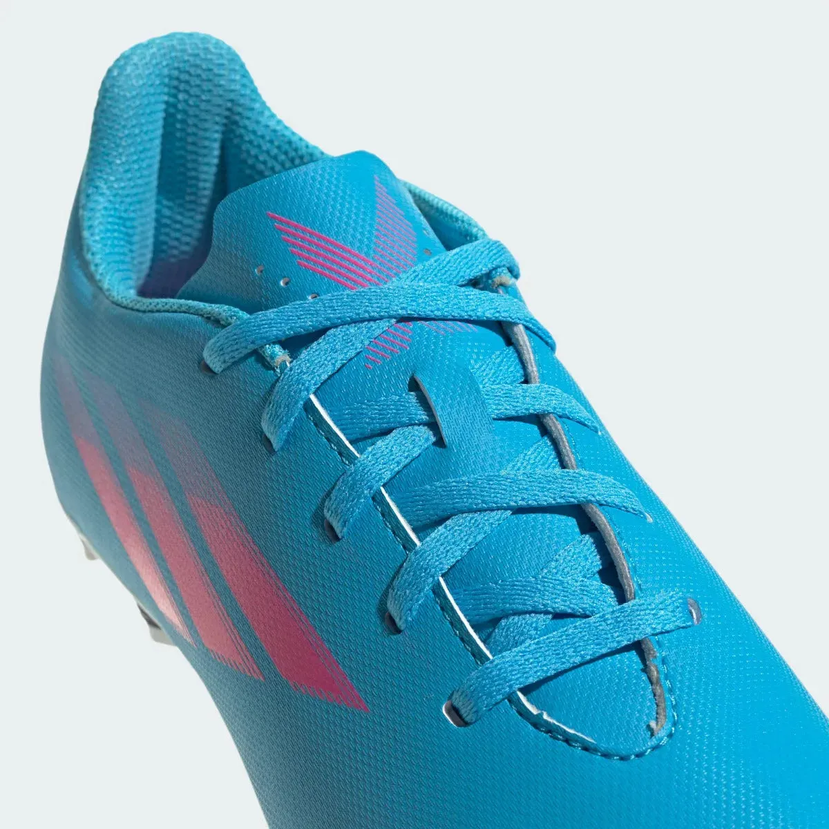 Adidas Kids X Speedflow .4 FxG - Sky Rush-Shock Pink