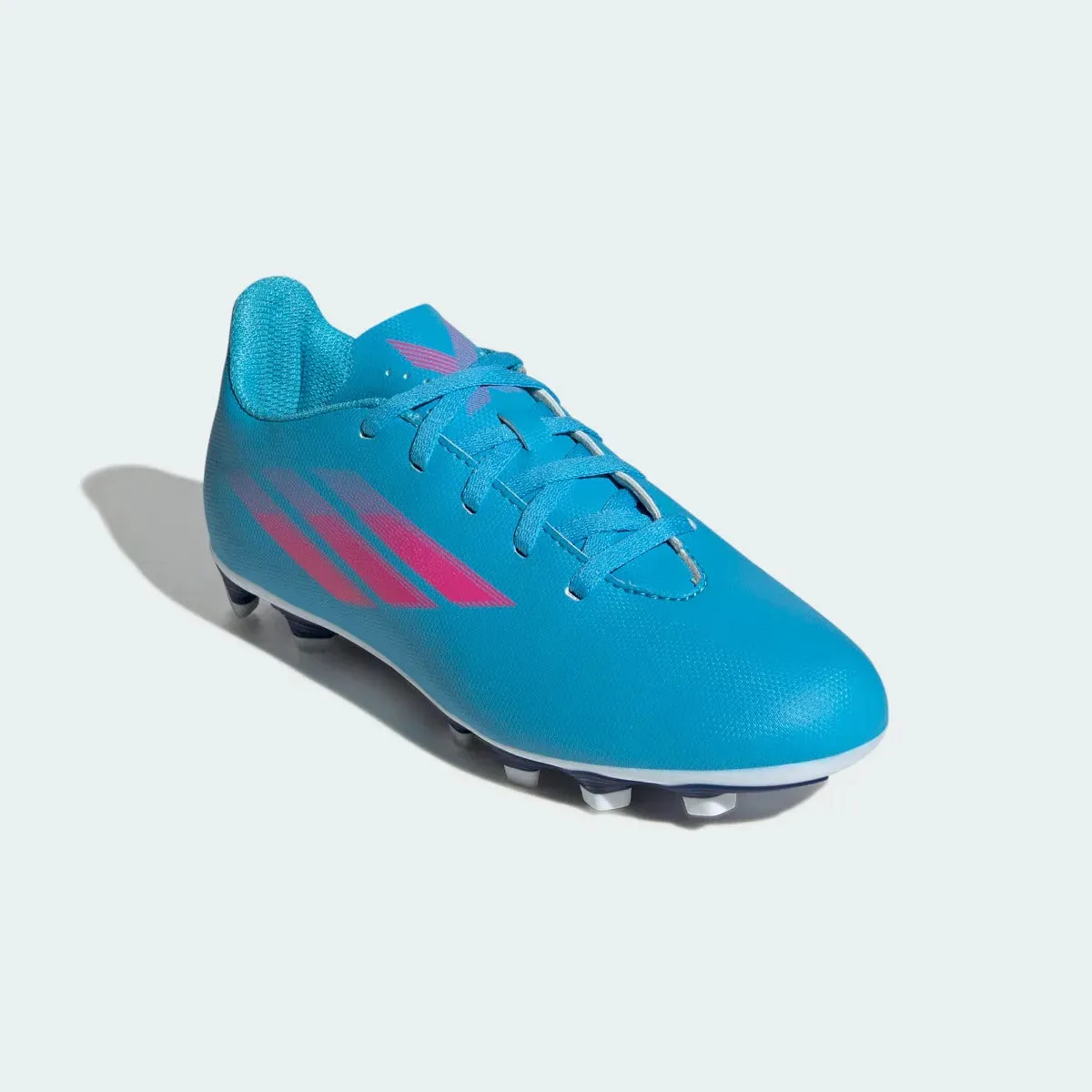 Adidas Kids X Speedflow .4 FxG - Sky Rush-Shock Pink