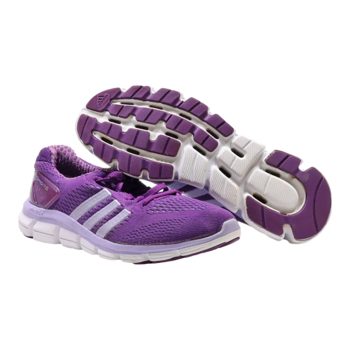 ADIDAS Low Top Trainers Purple Synthetic Womens UK 6.5