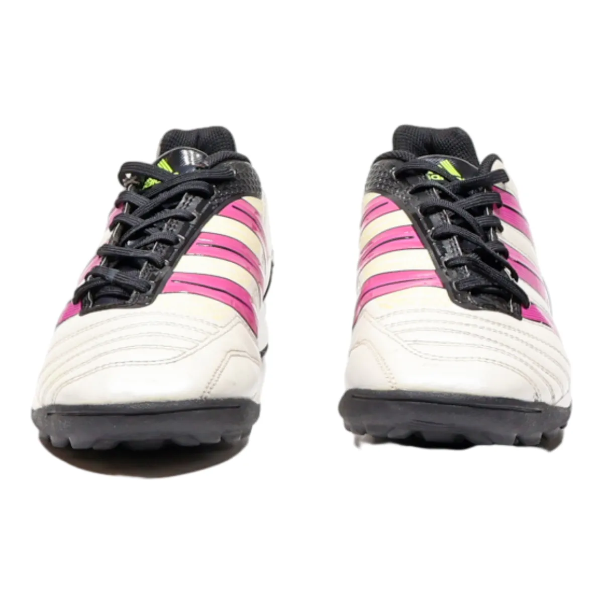 ADIDAS Low Top Trainers White Leather Mens UK 8