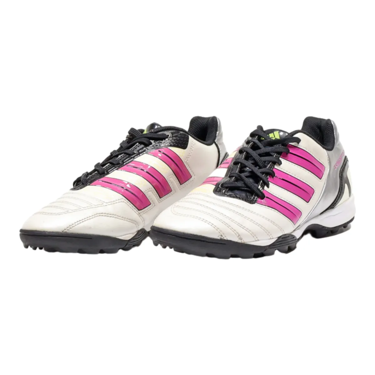 ADIDAS Low Top Trainers White Leather Mens UK 8