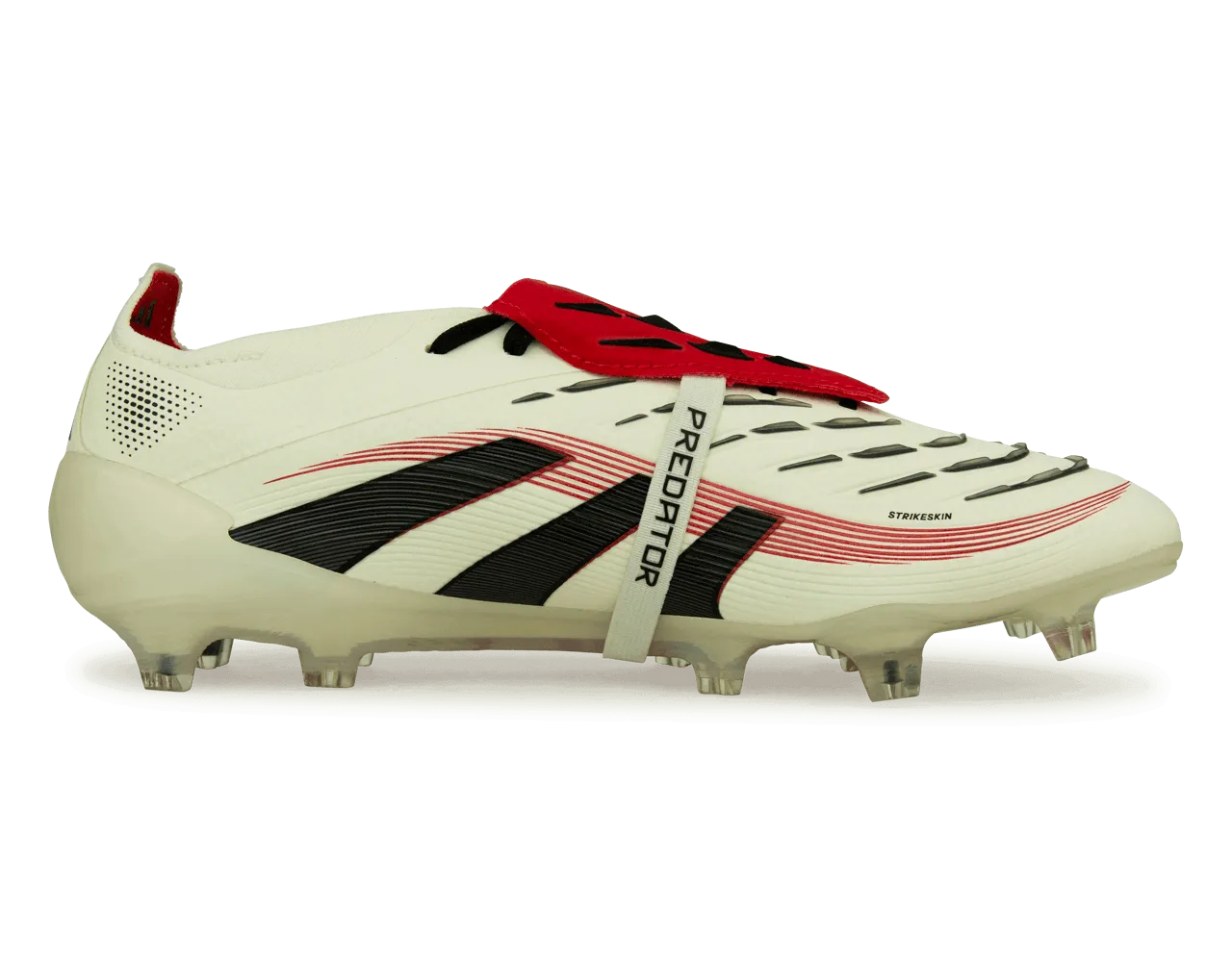 adidas Men's Predator Elite Foldover Tongue FG Off White/Core Black
