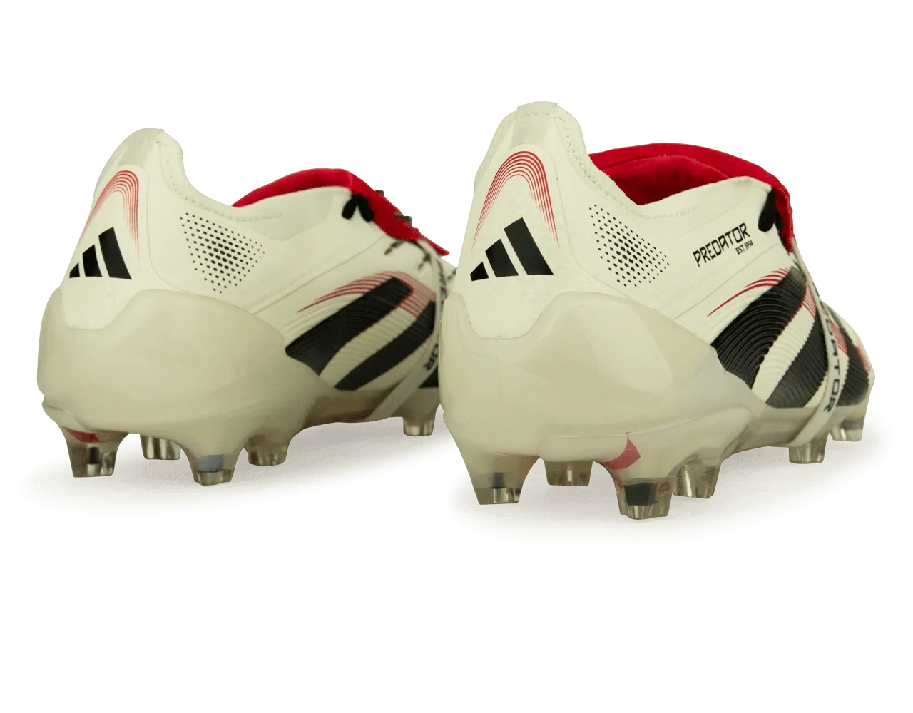 adidas Men's Predator Elite Foldover Tongue FG Off White/Core Black