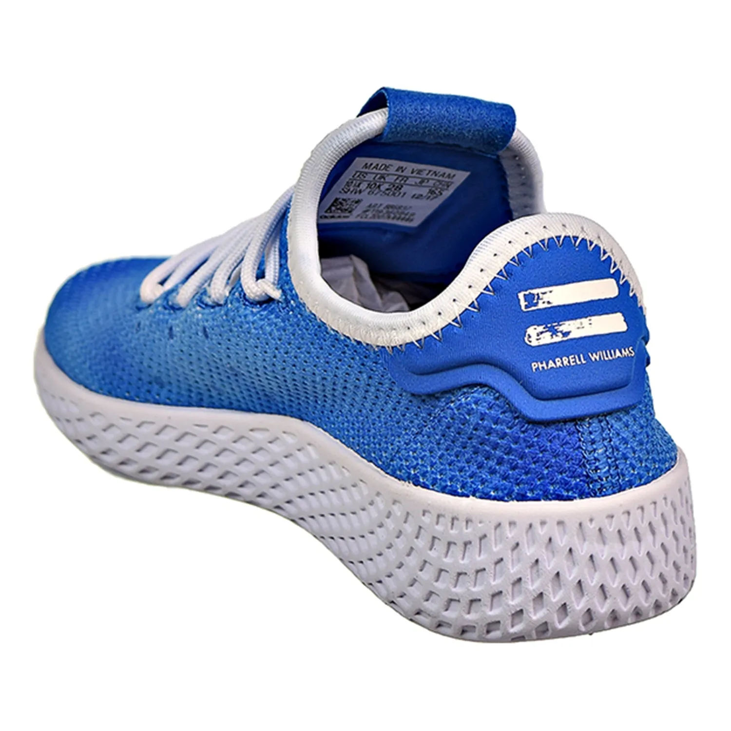 Adidas Pharrell Williams Tennis HU C PreSchool Sneakers Blue/Running White