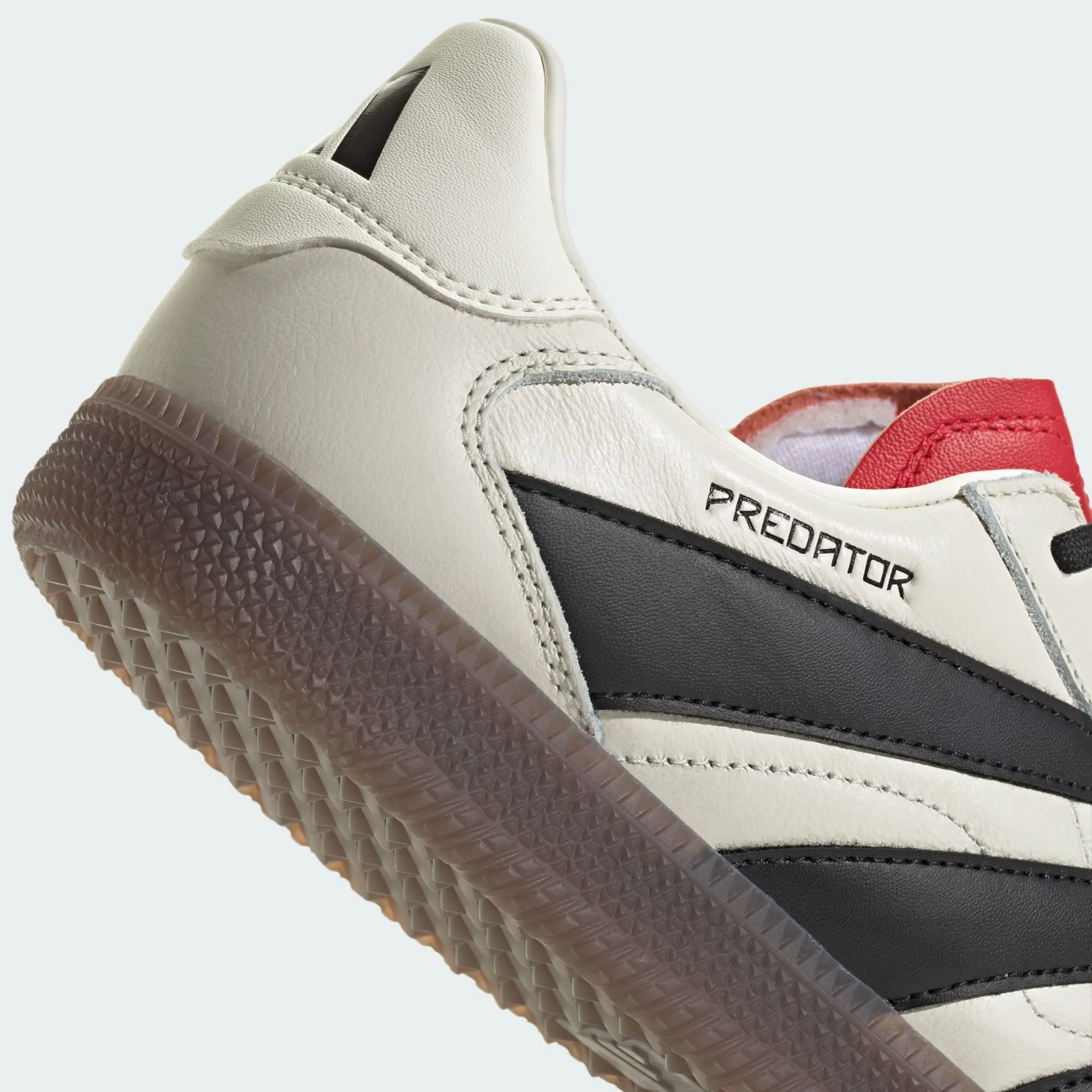 Adidas Predator Freestyle (Off White/Core Black/Pure Ruby)