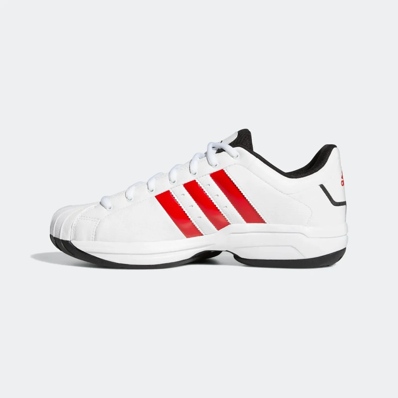 adidas Pro Model 2G Low Mens Basketball Trainers - White