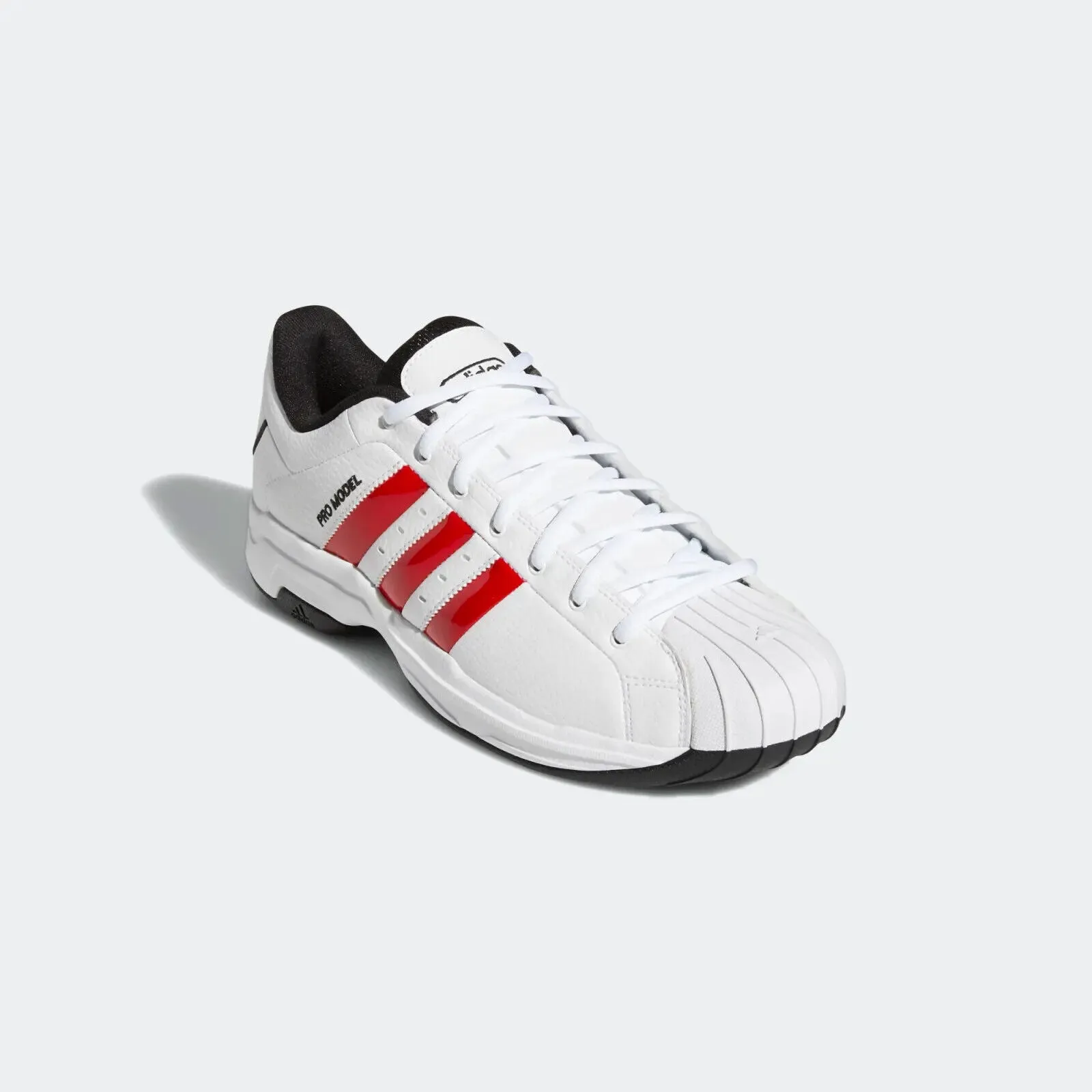 adidas Pro Model 2G Low Mens Basketball Trainers - White