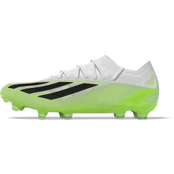 adidas X Crazyfast.1 FG - White/Black/Lucid Lemon