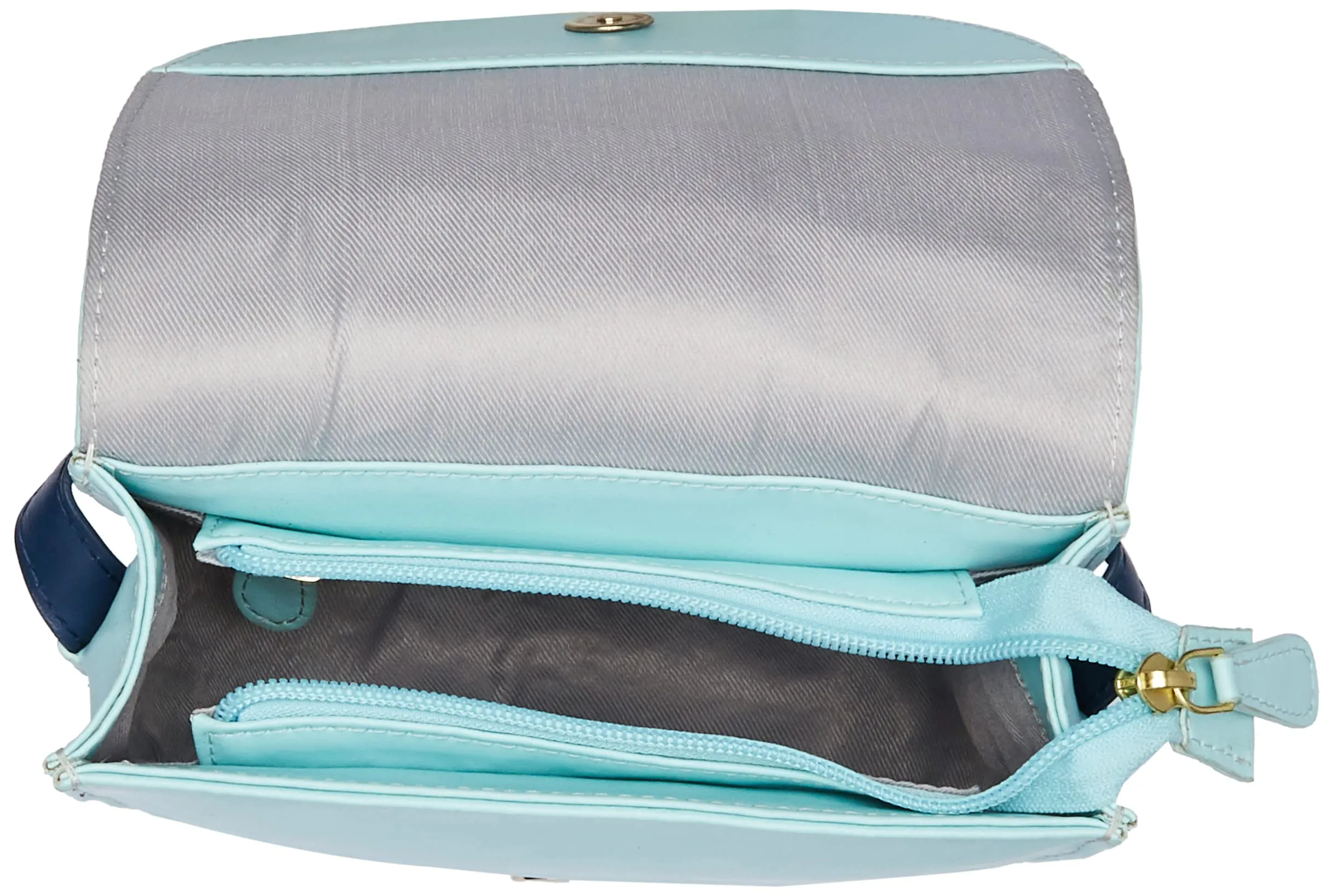 Amazon Brand - Eden & Ivy Women's Sling Bag (Aqua)