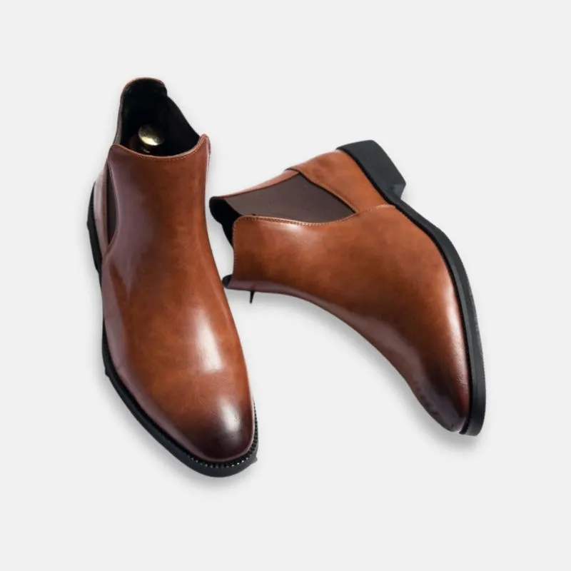 Antonios Business Brown Leather Boots