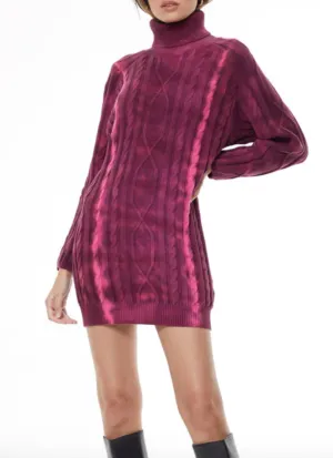 Aurella Cable Knit Dress on