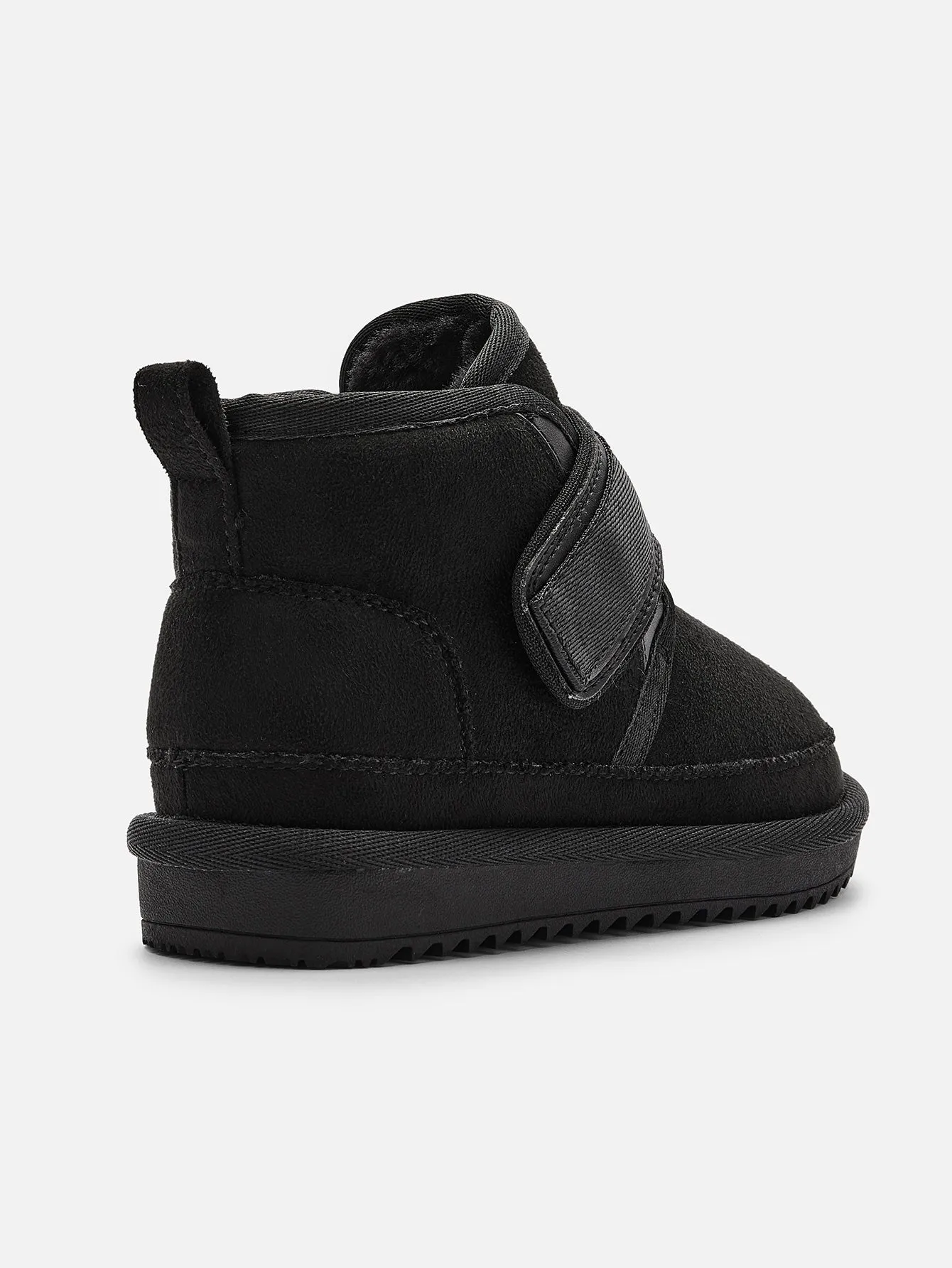 balabala Unisex Baby Toddler and Kids Water-Repellent Velcro Plush Snow Boots
