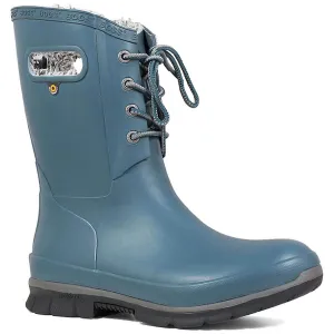 Bogs Women's Boots - Amanda Plush Rain, Legion Blue (72103-423)
