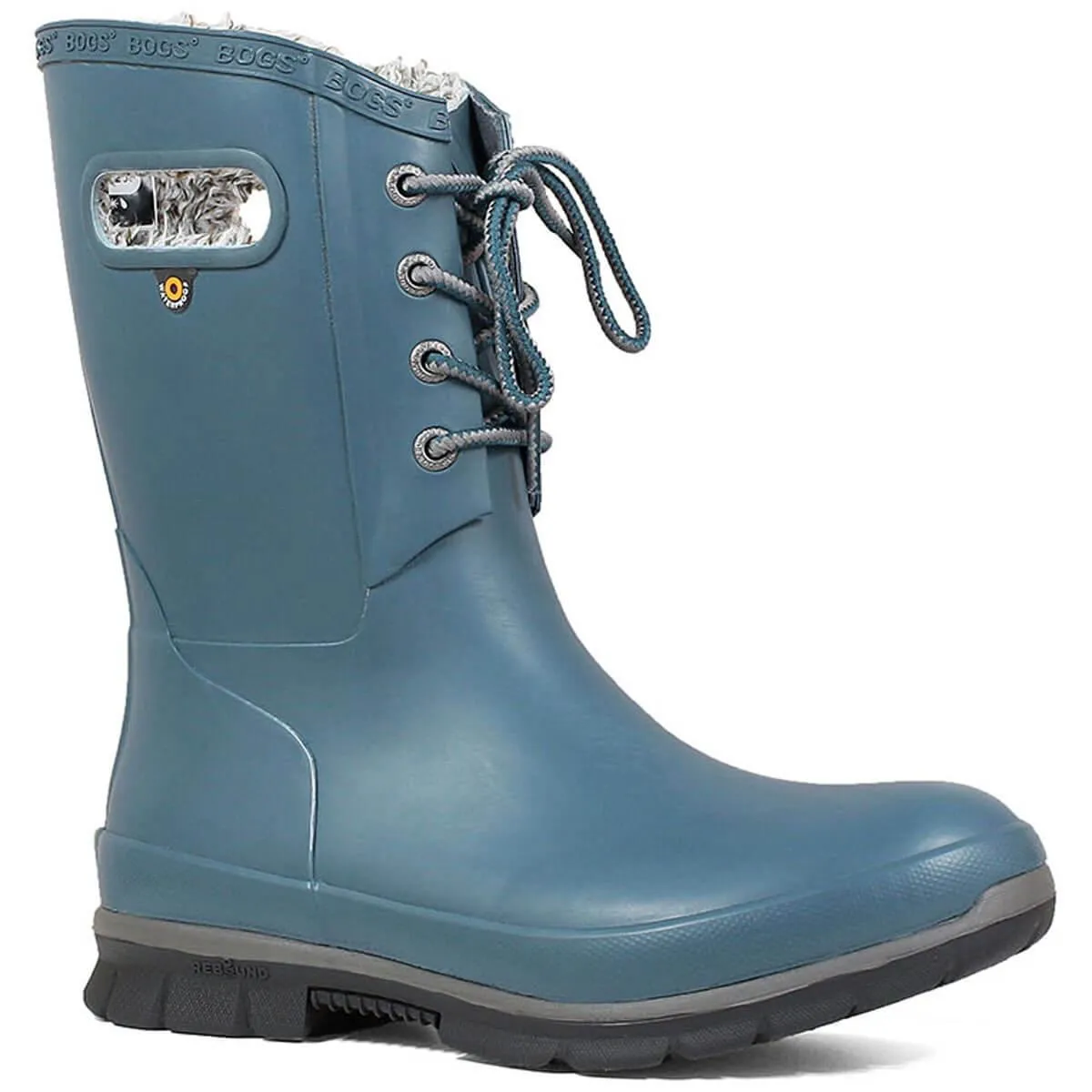 Bogs Women's Boots - Amanda Plush Rain, Legion Blue (72103-423)