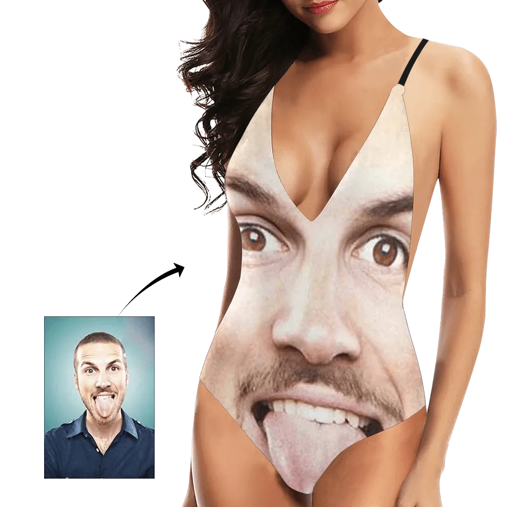 Boyfriend Face Swimsuit Custom Bathing Suit Summer Gift