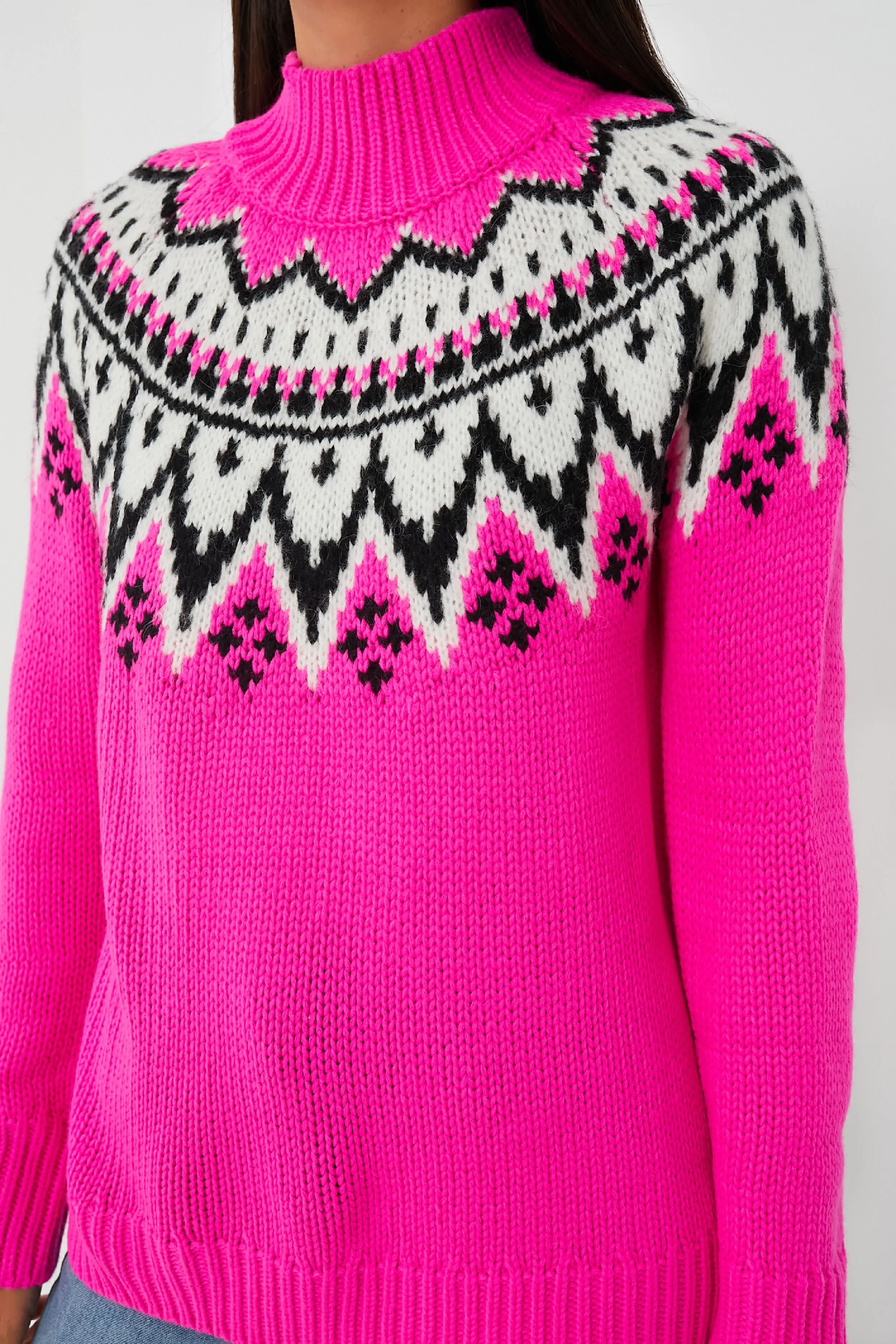 Bright Pink Kienna Sweater