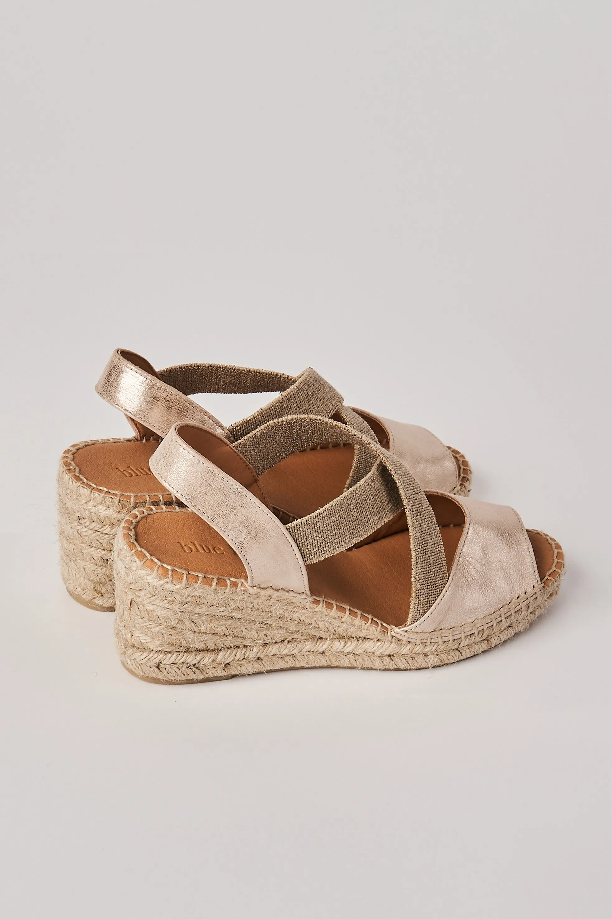 Camille Metallic Espadrille