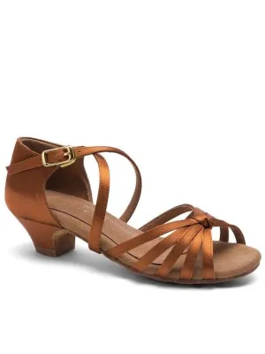 Capezio BR4001W Silvia 1.25" Flared Heel Ballroom Shoe