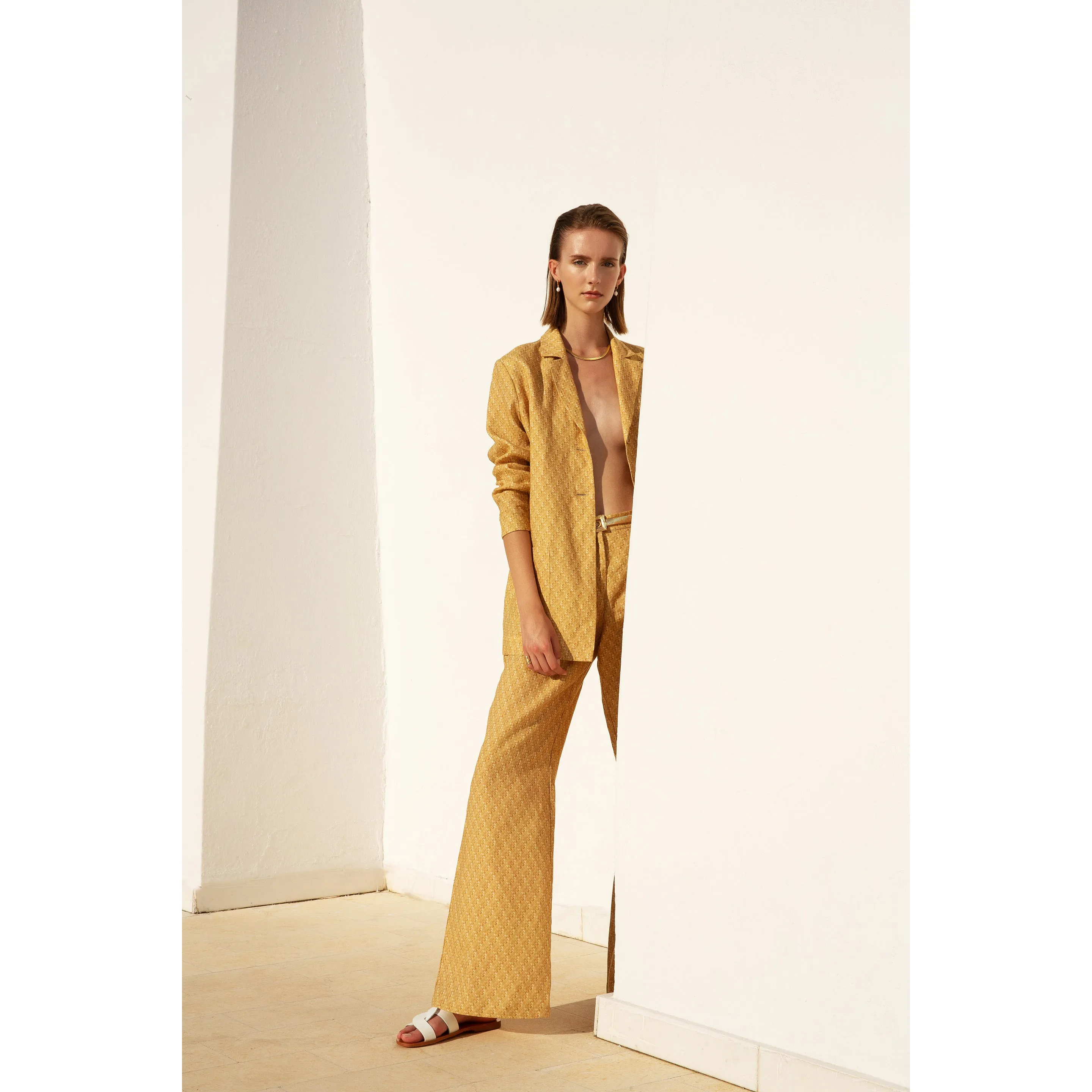 Catherine | Linen Jacket
