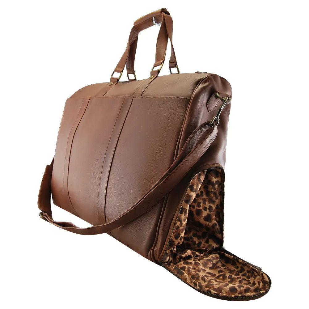 Charlie Overnight Bag | Cognac
