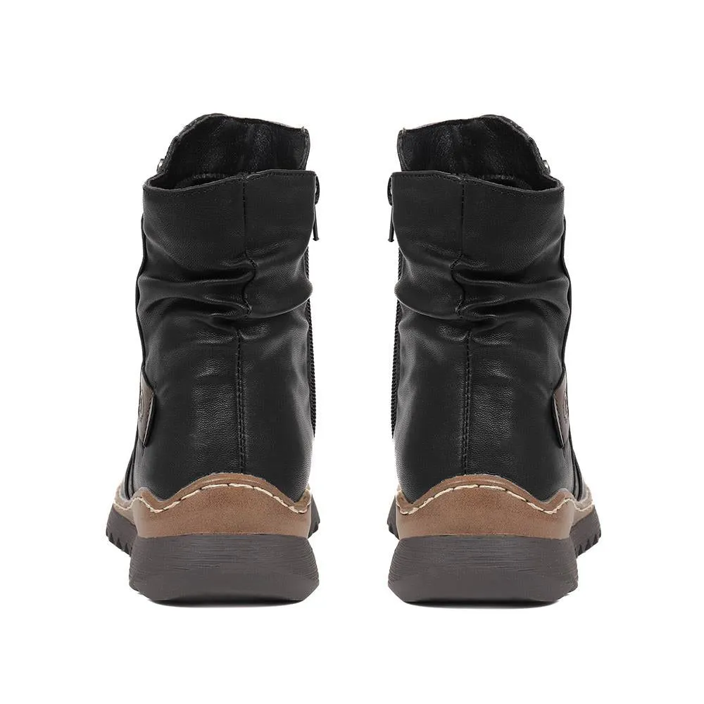 Chunky Sole Weather Boots - PINYI38001 / 324 232