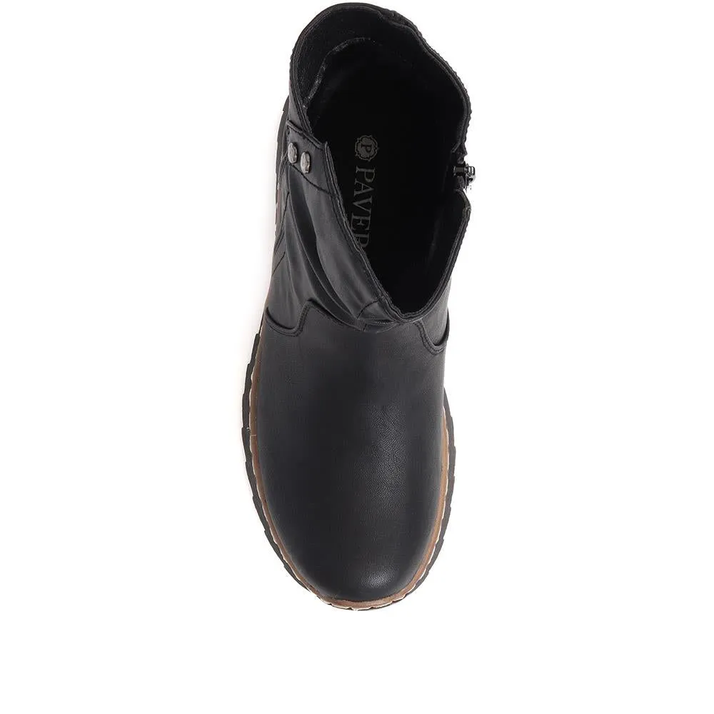 Chunky Sole Weather Boots - PINYI38001 / 324 232