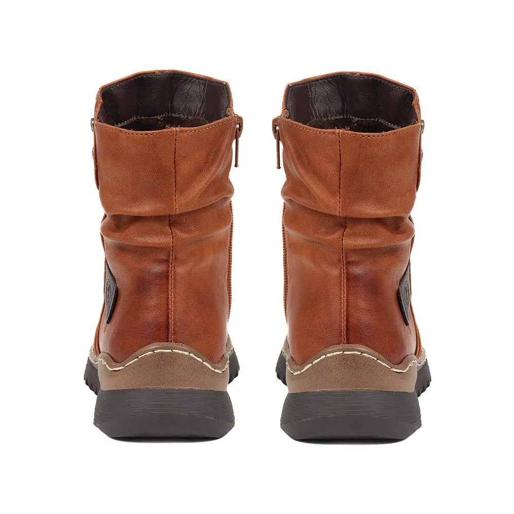 Chunky Sole Weather Boots - PINYI38001 / 324 232