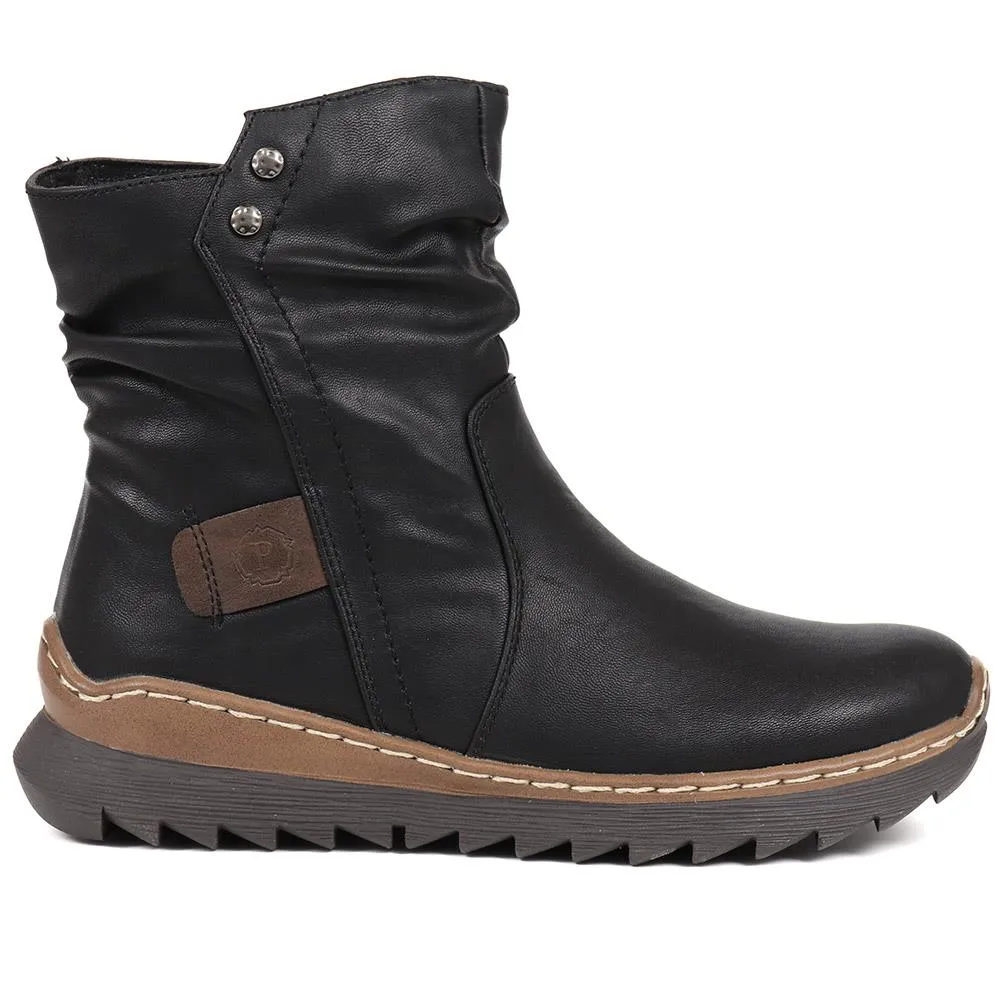 Chunky Sole Weather Boots - PINYI38001 / 324 232