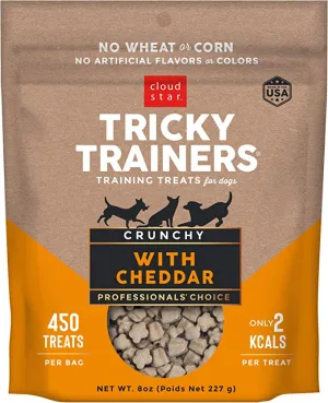 Cloud Star Chewy Tricky Trainers Cheddar Dog Treats