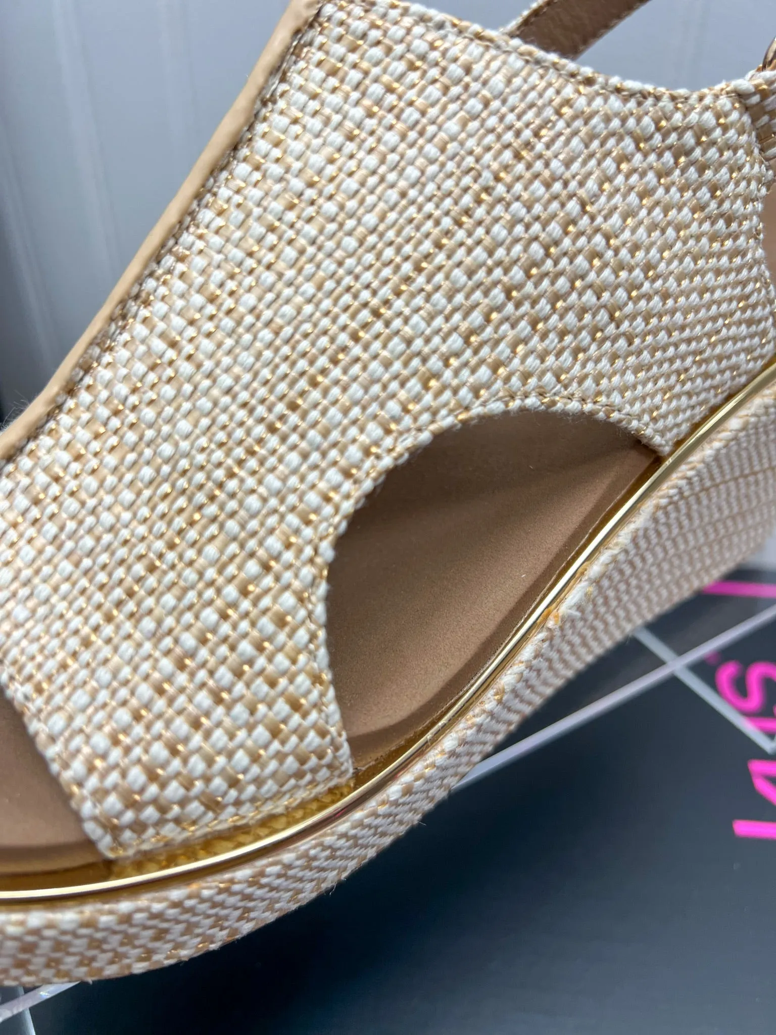 Corkys Carley Raffia Wedges