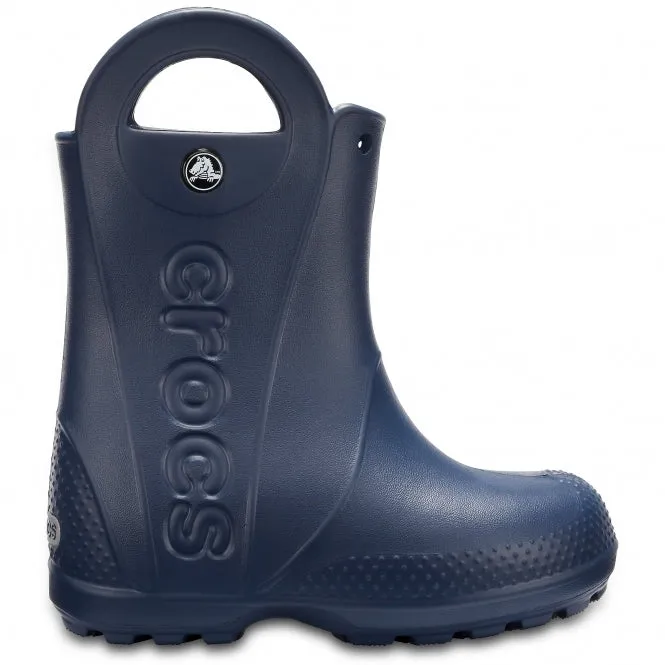 Crocs Handle It Rain Kids Lifestyle Boots Navy