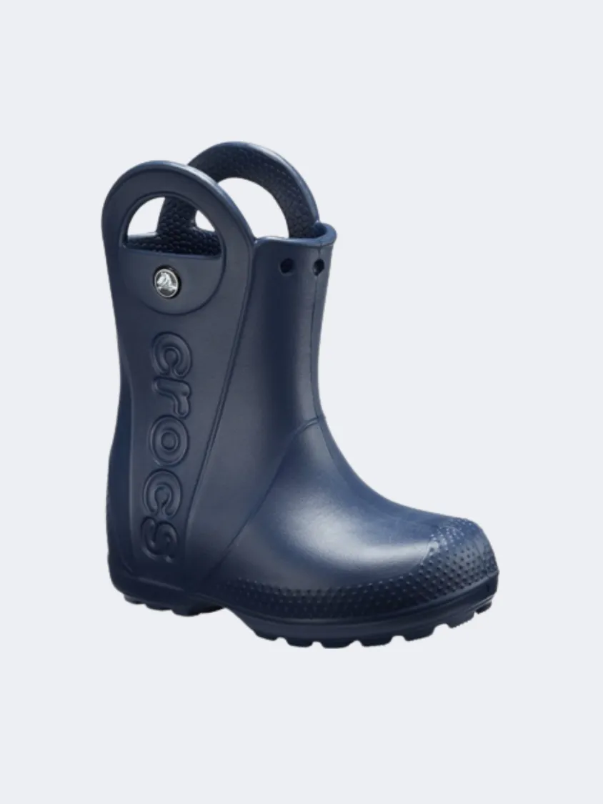 Crocs Handle It Rain Kids Lifestyle Boots Navy