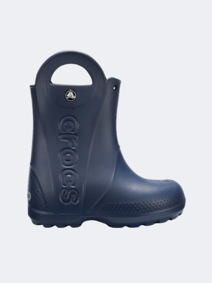 Crocs Handle It Rain Kids Lifestyle Boots Navy