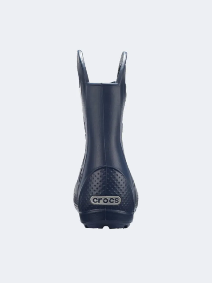 Crocs Handle It Rain Kids Lifestyle Boots Navy