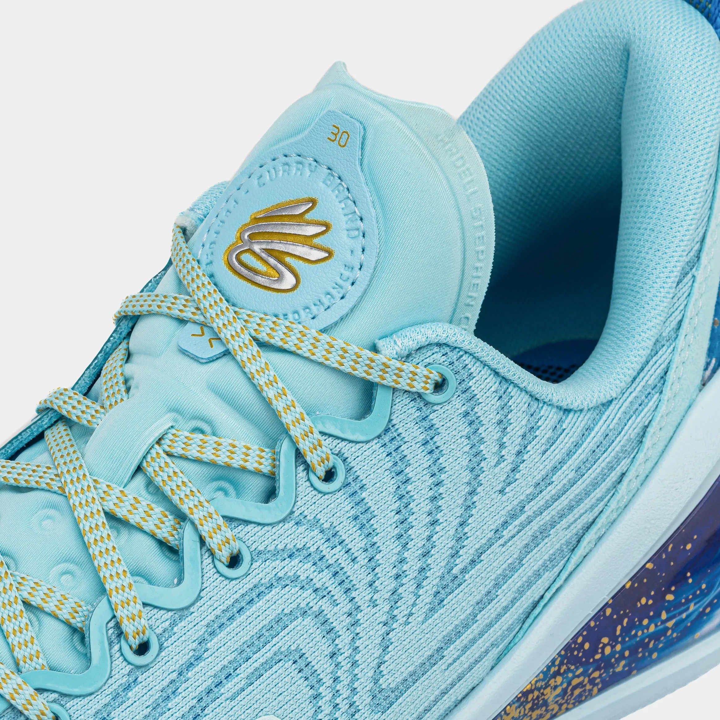 Curry Flow 12 Pisces Mens Basketball Shoes (Stream/White)