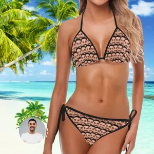 Custom Face Bikini Custom Swimming Suits Girlfriend Gift