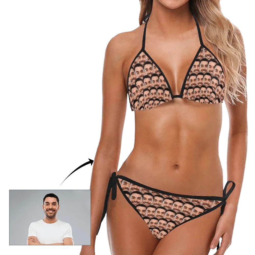 Custom Face Bikini Custom Swimming Suits Girlfriend Gift