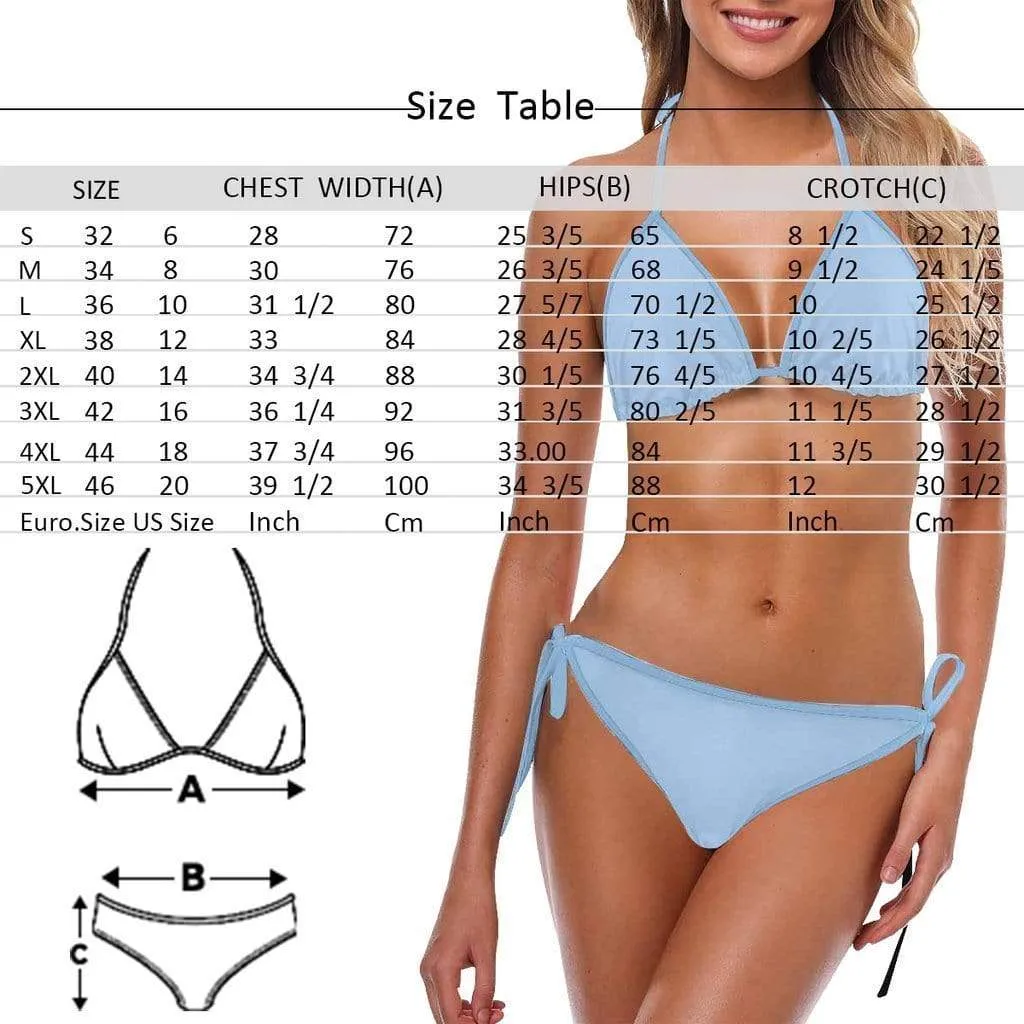 Custom Face Bikini Custom Swimming Suits Girlfriend Gift