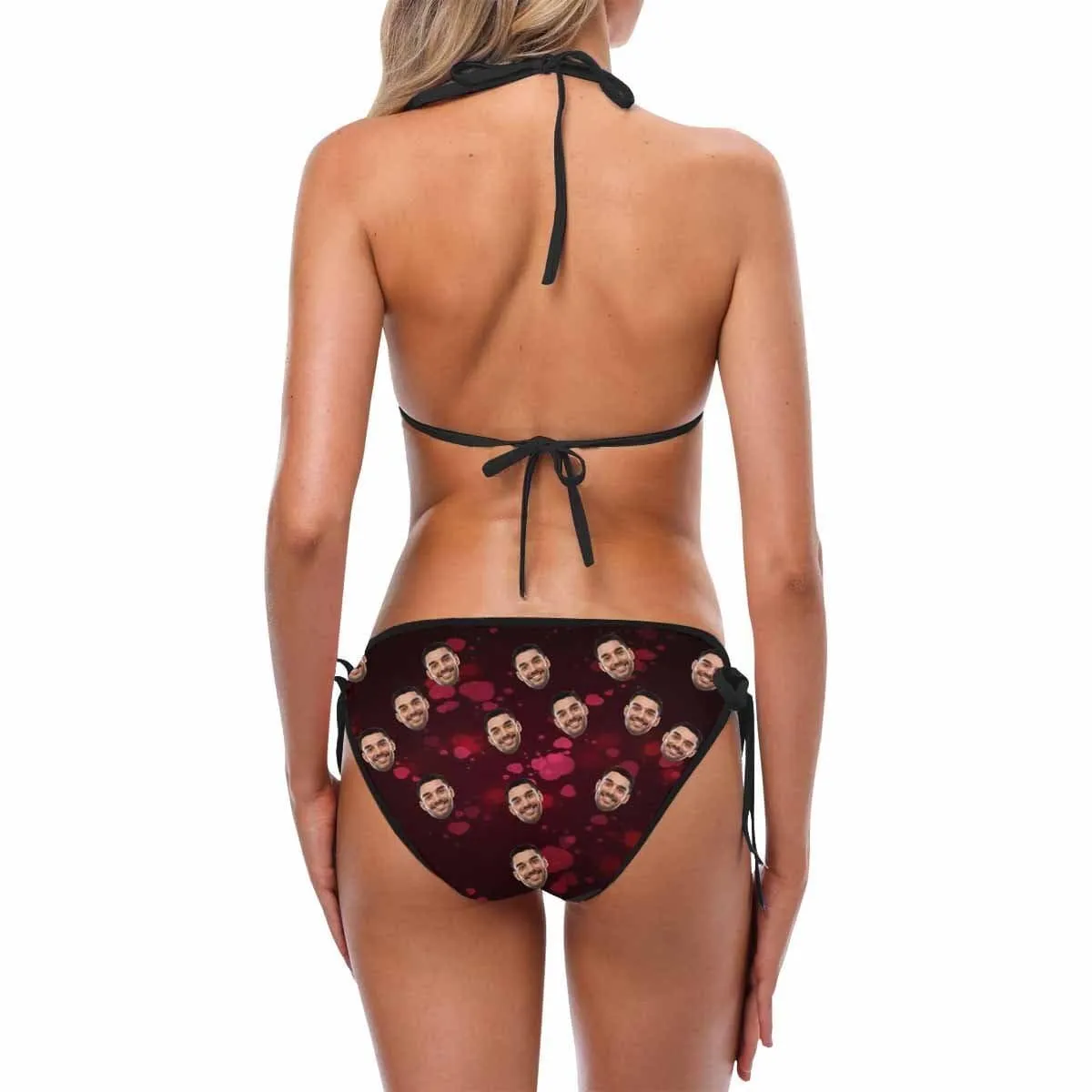 Custom Face Bikini Suit Photo Swimsuit Custom Swimming Suits