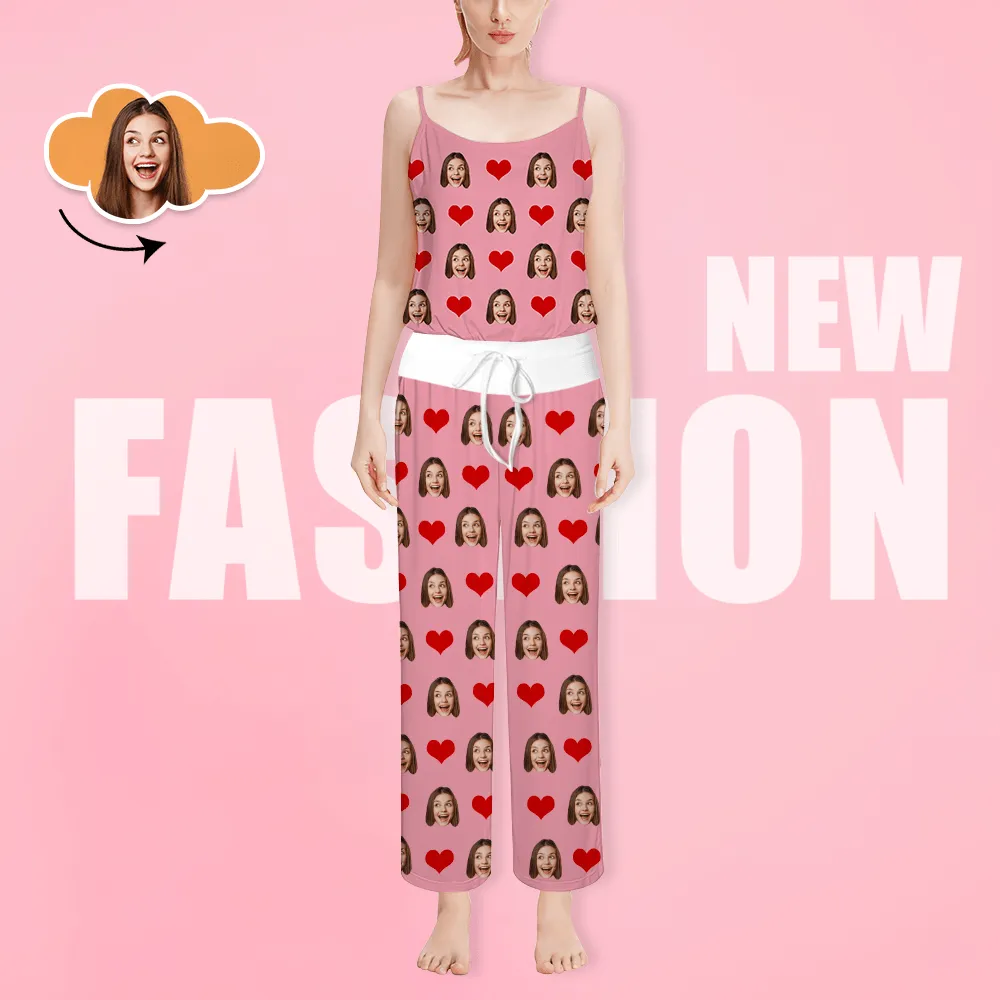 Custom Face Pajamas Sets Personalized Pajamas Unique Gifts for Her