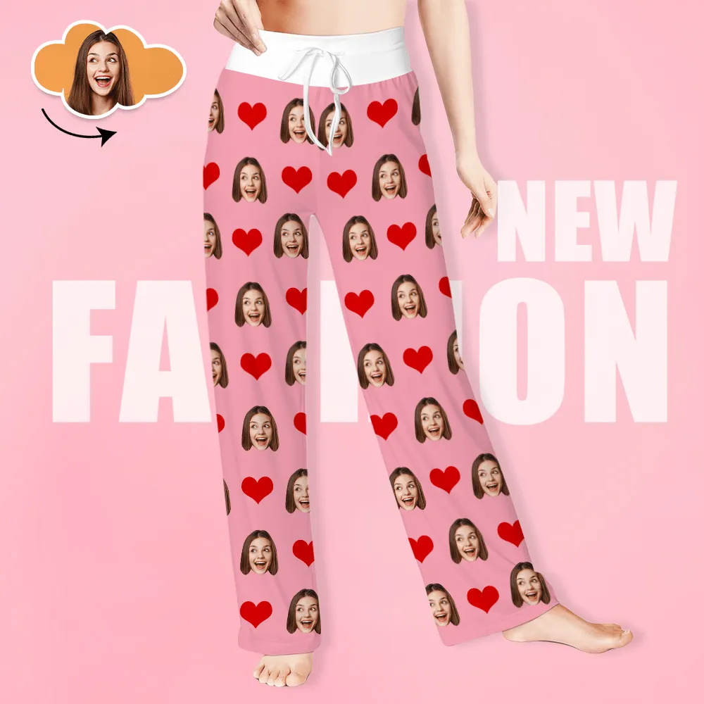 Custom Face Pajamas Sets Personalized Pajamas Unique Gifts for Her