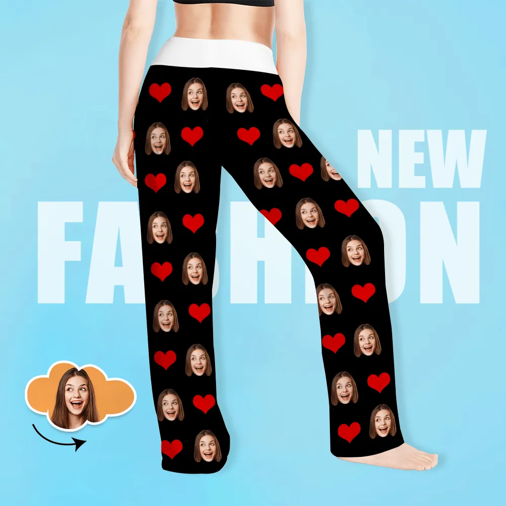 Custom Face Pajamas Sets Personalized Pajamas Unique Gifts for Her